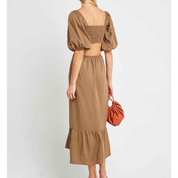o.p.t. Dresses & Skirts - o.p.t. Leighton dress in Mocha brown